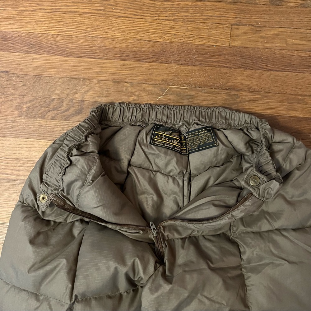 VINTAGE Eddie Bauer goose down pants. - Picture 9 of 9